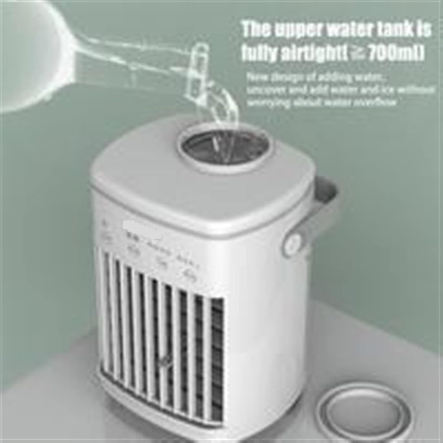 DieffematicKTY Climatiseur Mobile Portable Air Conditioner Mini Desktop Air Conditioner Fan Humidifier For Bedroom Cooling In Summer