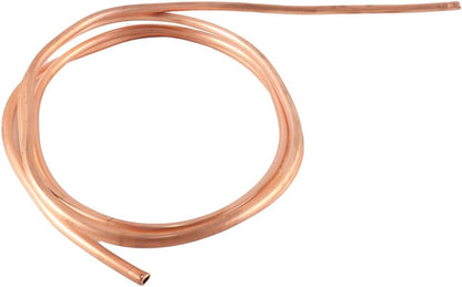  Tube En Cuivre Pour Climatiseur Et Réfrigérateur, Diamètre Extérieur 6 Mm, épaisseur De Paroi 0,5 Mm, Longueur 2 Mètres, Pour Applications De Refroidissement.