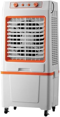 GENERIC Refroidisseur évaporatif Portable Avec Réservoir De 40L, Ventilateur De Climatiseur Industriel à 3 Vitesses Pour Les Grandes Pièces.