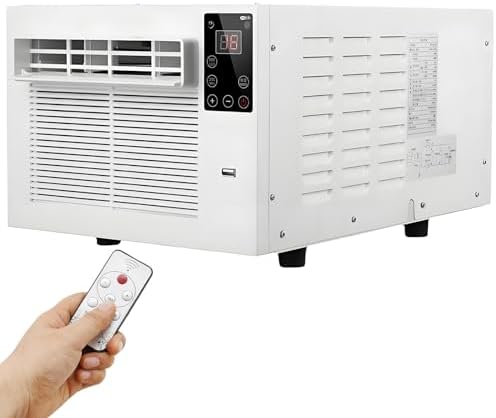  Climatiseur Portable, Déshumidificateur De Refroidissement Rapide Pour Chambre à Coucher Et Cuisine, Moustiquaire Inclus, Idéal Pour Les Maisons De Location Et Les Dortoirs