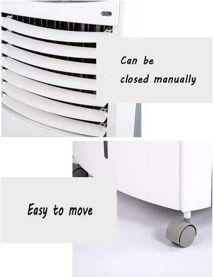  Ventilateur Climatiseur Portable Avec Télécommande Pour La Maison Ou Le Dortoir, Petit Modèle Écoénergétique, Dimensions : 755 Mm X 454 Mm X 372 Mm.