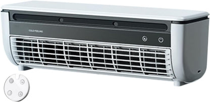  Ventilateur Avec Climatiseur,Ventilateur Rafraîchisseur D'Air - Appareil De Ventilation Avec Fonction Chargeur Sans Fil Pour Usage Intérieur Extérieur Maison Voyage