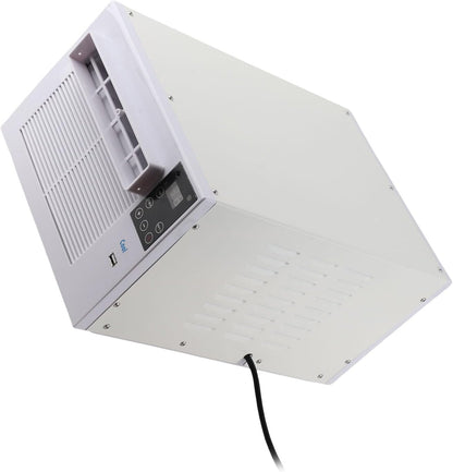  Climatiseur Portable, Unité De Refroidissement Et De Chauffage Compacte De 280 W Avec Télécommande à écran Tactile, Mode Veille à Faible Bruit, Pour Petite Pièce, Dortoir, (Prise UE 220V)