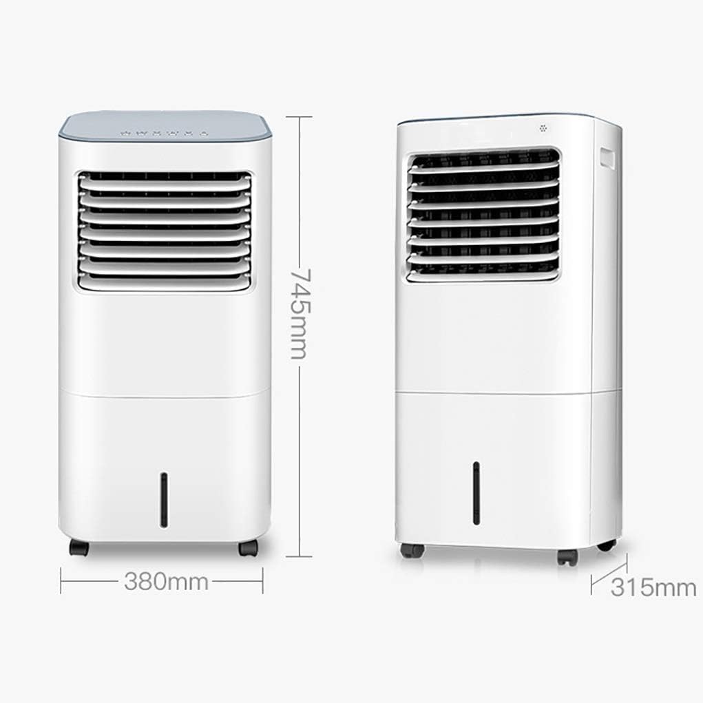  Ventilateur Climatiseur Portable, Ventilateur De Refroidissement Portable, Modèle Froid Simple Avec Télécommande, Ventilateur Électrique Compact Vertical Pour La Maison Ou Les Dortoirs, Ventilateur D