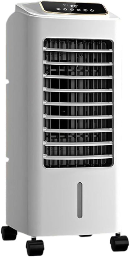 GENERIC Climatiseur Mobile Portable Rafraîchisseur D‘Air 6.5L Ventilateur Humidificateur 3 Vitesses 120° Oscillation Automatique Minuterie Télécommande-Refroidisseur D‘Air Par évaporation Mobile Et Puissant