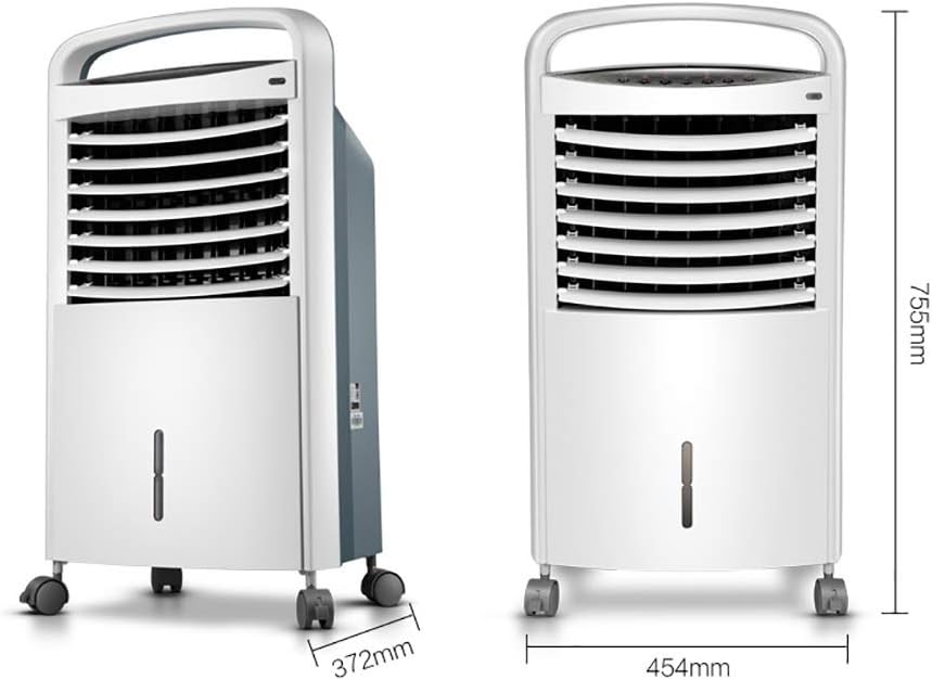 Ventilateur Climatiseur Portable Avec Télécommande Pour La Maison Ou Le Dortoir, Petit Modèle Écoénergétique, Dimensions : 755 Mm X 454 Mm X 372 Mm.