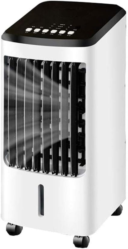  Climatiseur Mobile Refroidisseur évaporatif Silencieux Réglable Humidificateur Air Ventilateur Avec Télécommande 8h Timer Rapide à Utiliser (Mechanical)