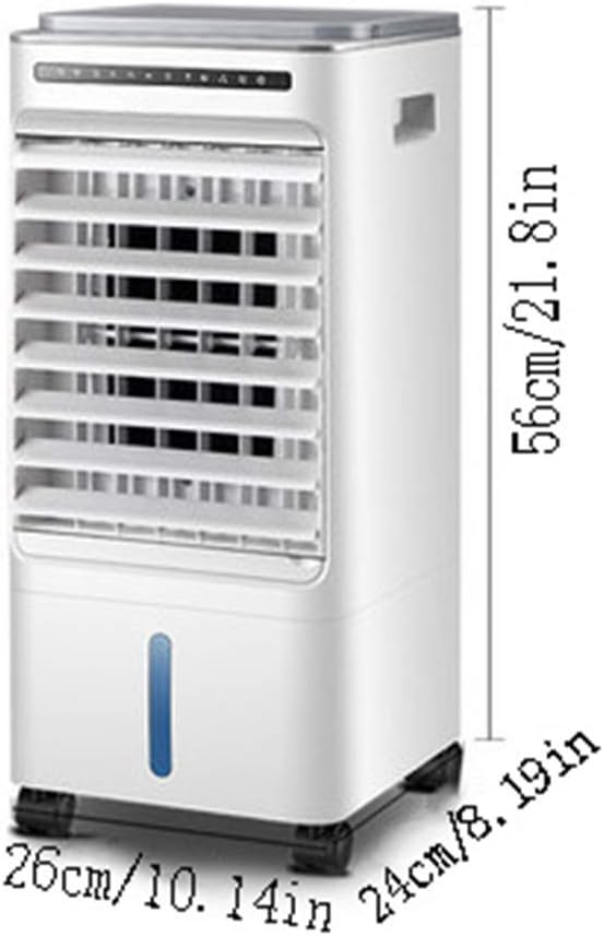  Climatiseur évaporatif Portable 3 En 1 Climatisation Refroidisseur Humidificateur Réglable Air Purifiant Silencieux Pour Maison Bureau (Mechanical)