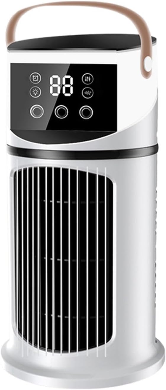  Ventilateur Climatiseur Portable, Ventilation Pour Climatiseur, 9 Vitesses Réglables Refroidisseur D'air Silencieux Sans Pales Ventilateurs, Refroidissement Rapide Ventilateurs De Climatisation