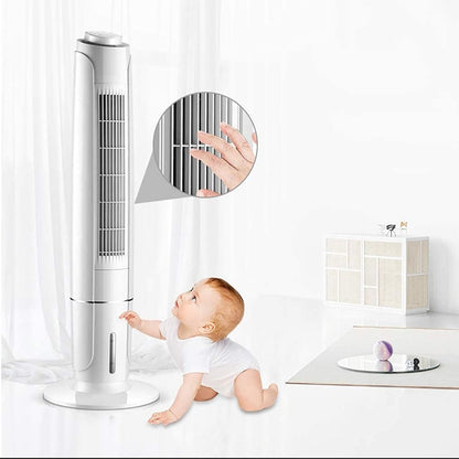  Climatiseur Portable 3 En 1 Pour La Maison Et Le Bureau, Avec Ventilateur Tour Oscillant, Télécommande, Humidificateur Et Purificateur D'Air. Idéal Pour Une Utilisation Domestique Ou Professionnelle.