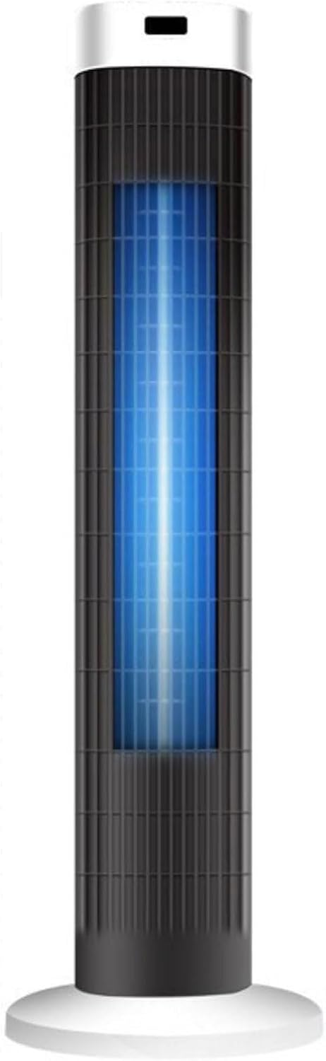  Refroidisseur D'air évaporatif Portable, Ventilateur De Tour Oscillant De 3 Vitesses Avec Une Minuterie 7H, Unité De Refroidissement Personnelle Silencieuse Pour Le Voyage à La Chambre à Coucher De Bu