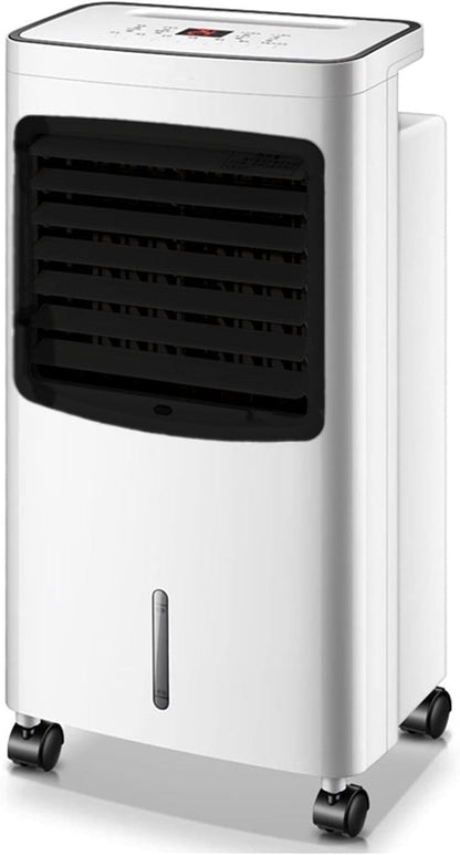 GENERIC Refroidisseur D'évaporation Portable Avec Télécommande - Unité De Refroidissement Mobile Efficace En énergie Pour Une Utilisation Intérieure Et Extérieure, Vitesse De Ventilateur Réglable Et Fonctionn