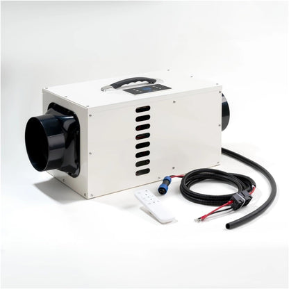  Climatiseur CC Climatiseur Portable 12 V CC Avec Télécommande, Faible Bruit, Haute Efficacité, Refroidissement 500 W-700 W