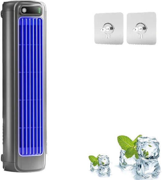 GENERIC Migilife Ventilateur De Climatisation Portable Ace – 3 Vitesses AC De Bureau Avec Chargement USB, Refroidissement Compact Pour Une Utilisation Au Bureau/à La Maison (couleur : Noir)