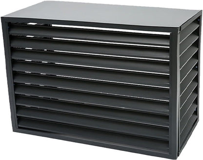 GENERIC Housse Décorative En Aluminium Pour Climatiseur Extérieur, 100 X 70 X 50 Cm – Housse Résistante Aux Intempéries Pour Unités Extérieures Centrales