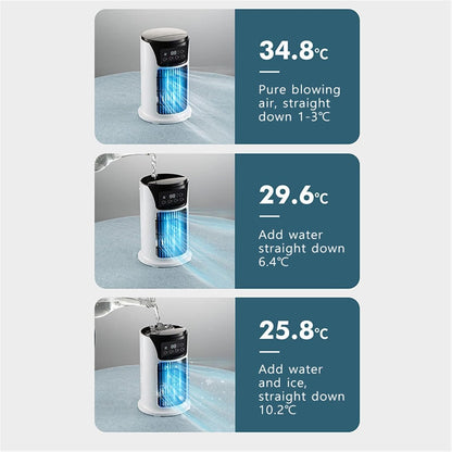  Ventilateur De Climatiseur Portable,Climatiseurs Portables | Climatisation Personnelle - Petit Refroidisseur D'air De Ventilateur De Refroidissement Silencieux De Climatisation Pour La Chambre à Couch