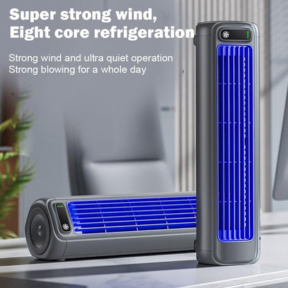  Climatiseur Mobile 2000 MAh Rechargeable Silencieux De Bureau Portable Ventilateur De Refroidissement Mural Mini Unité De Conditionnement A-ir Avec 3 Réglages De Vitesse Pour La Maison Et Le