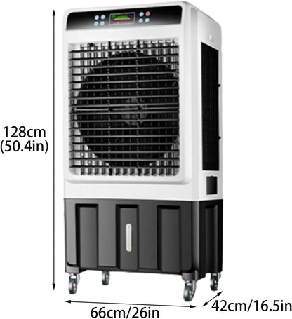  Climatiseurs Portables, Refroidisseur D'air Par Évaporation Avec Télécommande Et Réservoir D'eau, Refroidisseur Personnel Pour Chambre, Bureau, Famille