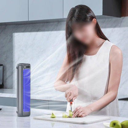  Climatiseur Mobile 2000 MAh Rechargeable Silencieux De Bureau Portable Ventilateur De Refroidissement Mural Mini Unité De Conditionnement A-ir Avec 3 Réglages De Vitesse Pour La Maison Et Le