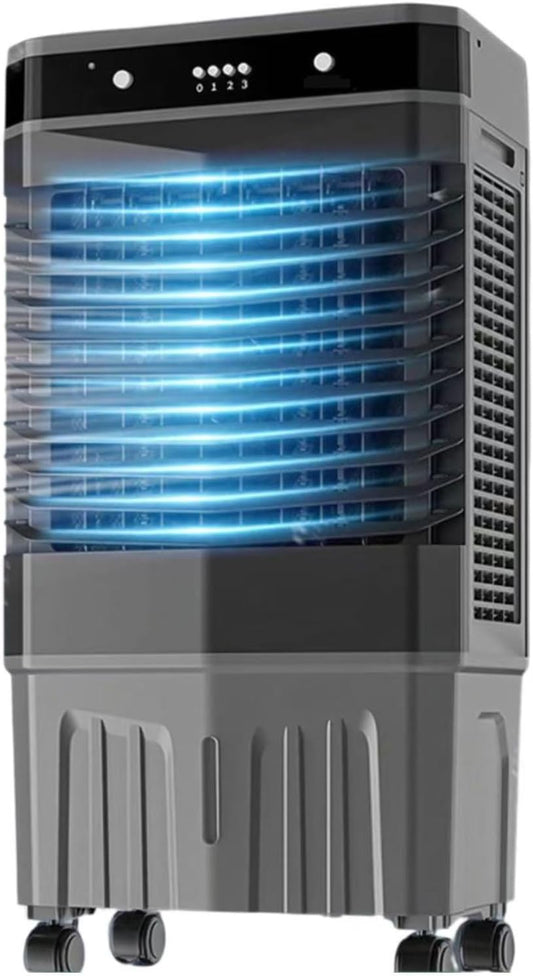  Climatiseurs Portables 3 Modes Unité De Climatisation Portable Avec Oscillation à 120° Réservoir D'eau Extra Large De 50 L Minuterie De 12 Heures Refroidisseur D'air Unité De Climatisation D
