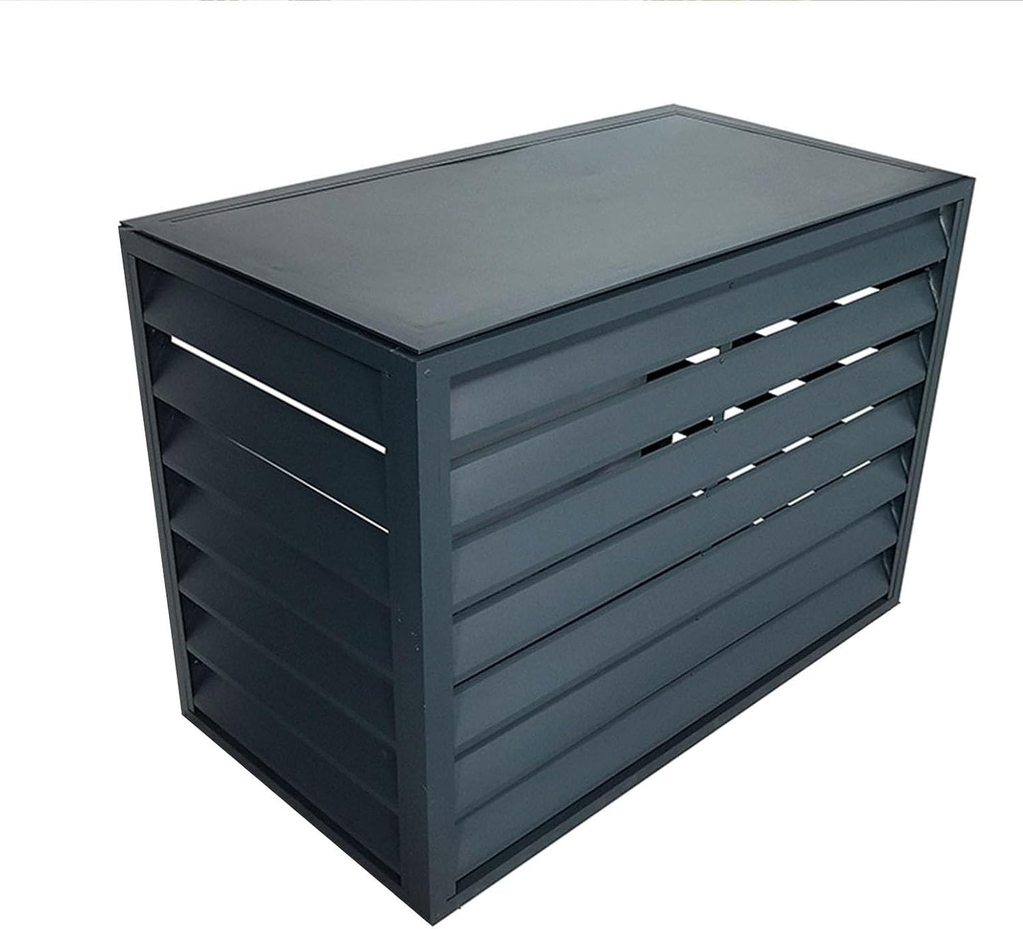 GENERIC Housse De Protection Pour Climatiseur, Mini Unité De Climatisation En Extérieur, Bouclier Antivol En Aluminium Robuste, Protection De Radiateur Résistante Aux Intempéries, Amélioration De L'efficacité