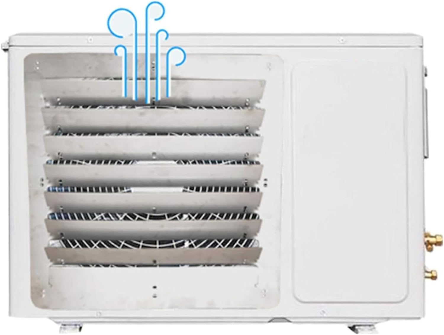 Grille De Protection Pour Climatiseur Extérieur - 60 X 60 Cm - Pour Compresseur - Résistant Aux Intempéries - Accessoire Essentiel Pour CVC