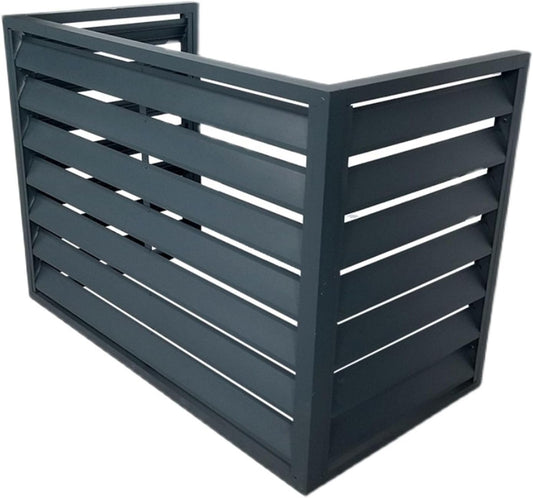 GENERIC Housse De Protection Pour Climatiseur Extérieur - Grille De Blindage AC - Pare-soleil Pour Unités Extérieures - Résistant Aux Intempéries - Convient Aux Unités De Climatisation Externes