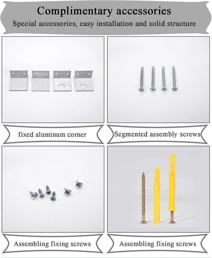GENERIC Housse De Climatiseur Extérieur En Alliage D'aluminium Durable Et Couvercle De Poubelle - Parfait Pour Les Patios, Terrasses, Restaurants, Cafés - Résistant Aux Intempéries, Design élégant (couleur