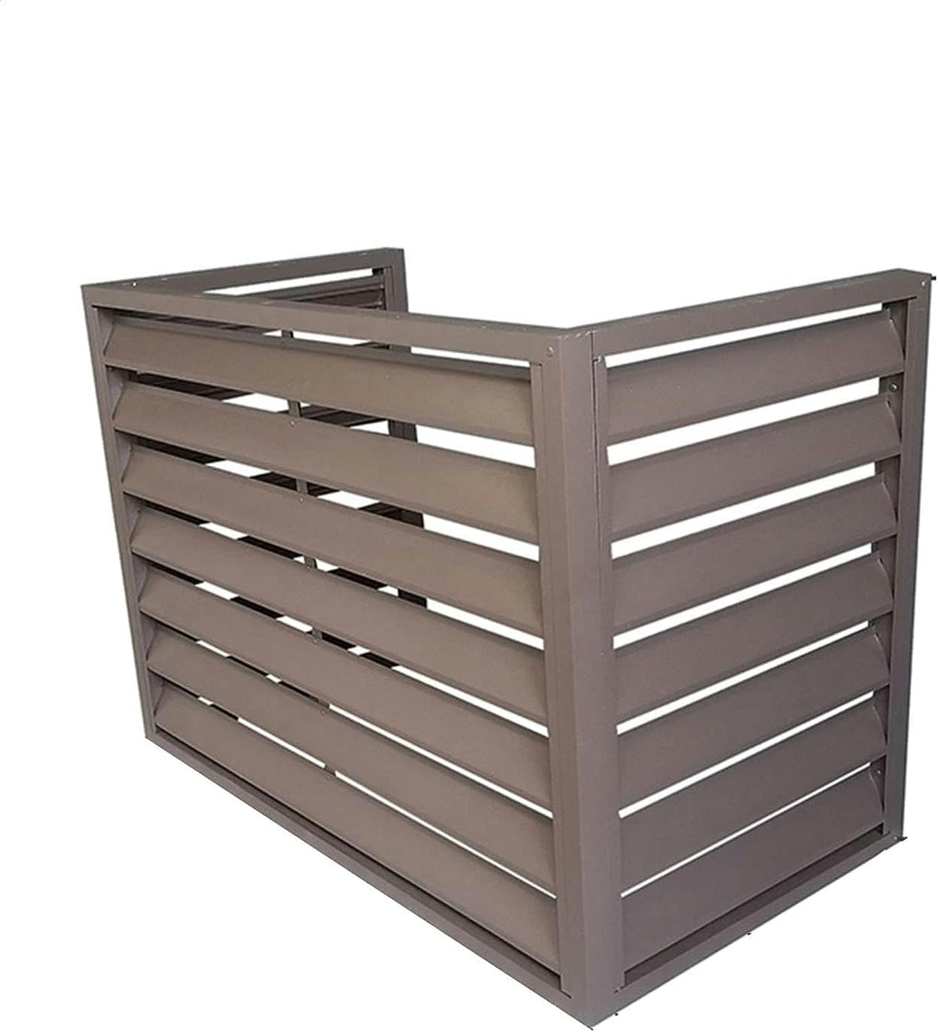  Housse De Protection Pour Climatiseur Et Pompe à Chaleur, Protection Extérieure En Aluminium Pour Climatiseur, Résistante Aux Intempéries, Protection Toutes Saisons Pour Systèmes Mini Split
