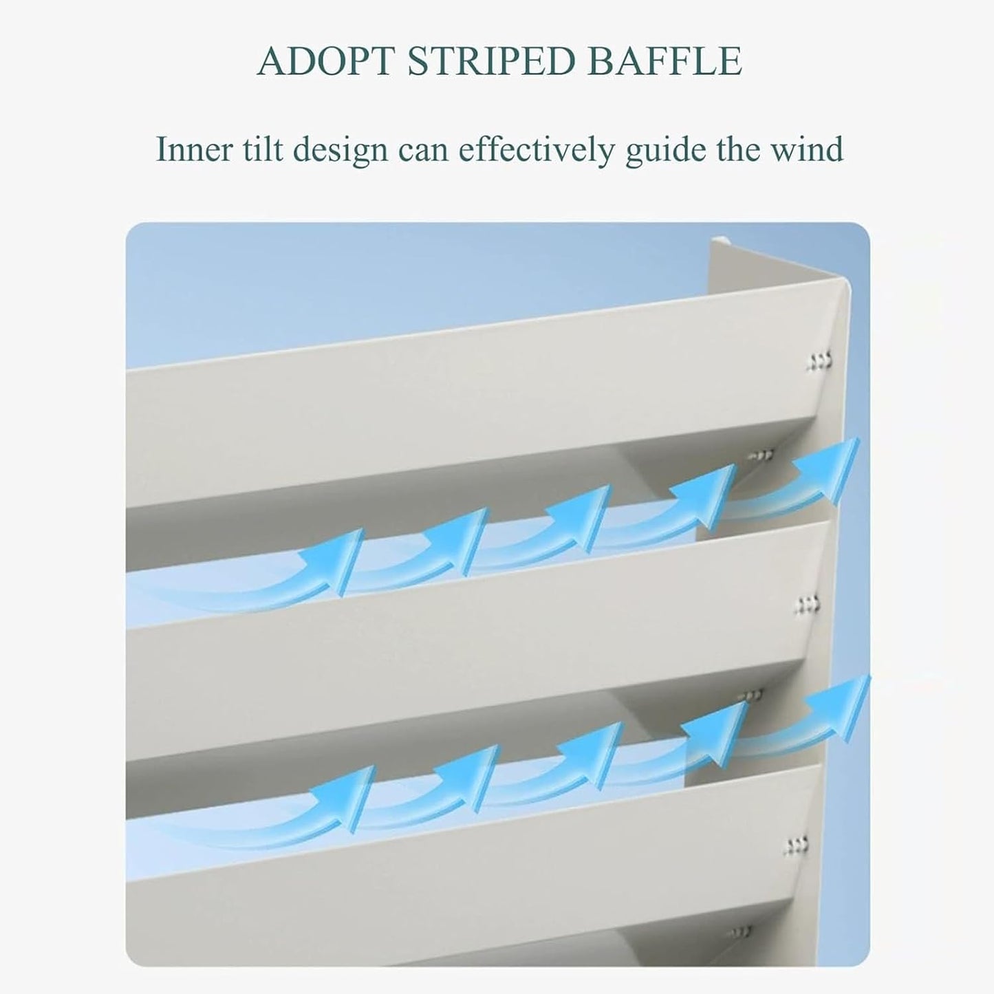 GENERIC Housse De Protection Pour Climatiseur Extérieur - Pour Pompe à Chaleur - Écran De Persienne D'aération (65 X 65 Cm) - Protection Résistante Aux Intempéries Pour L'efficacité énergétique Et La