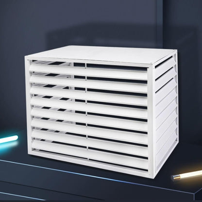 GENERIC Housse De Protection Pour Climatiseur Extérieur - Réduction Du Bruit - Résistant Aux Intempéries - Clôture élégante Pour Dissimuler Les Unités De Climatisation - Durable Et Résistante Aux UV
