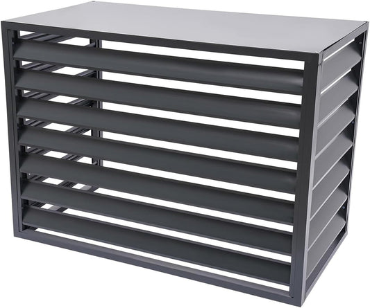GENERIC Housse De Pompe à Chaleur Extérieure Pour Climatiseur Imperméable Et Résistante Aux Intempéries (L120W70H150) 5 Couches En Tissu Bouclier Contre La Pluie, La Neige Et Les Rayons UV