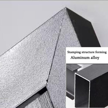  Housse De Protection En Aluminium Pour Climatiseur Extérieur, écran Décoratif Pour Climatiseur, Résistant Aux Intempéries, Gris, 110 X 60 X 80 Cm