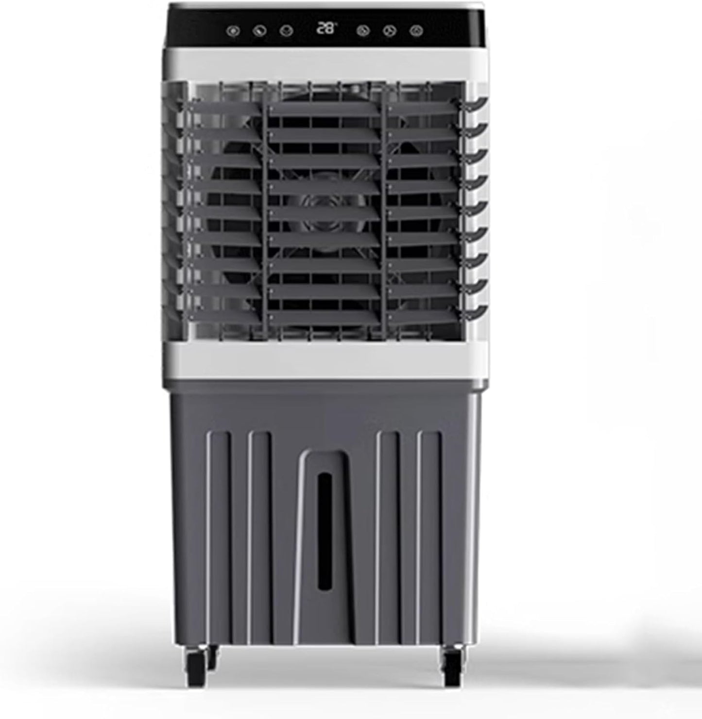  Refroidisseur D'air À Économie D'énergie, Climatiseur 3 En 1 Avec Réservoir D'eau, Minuterie 24 H, 3 Vitesses, Refroidisseur Évaporatif Portable Pour Bureau, Garage