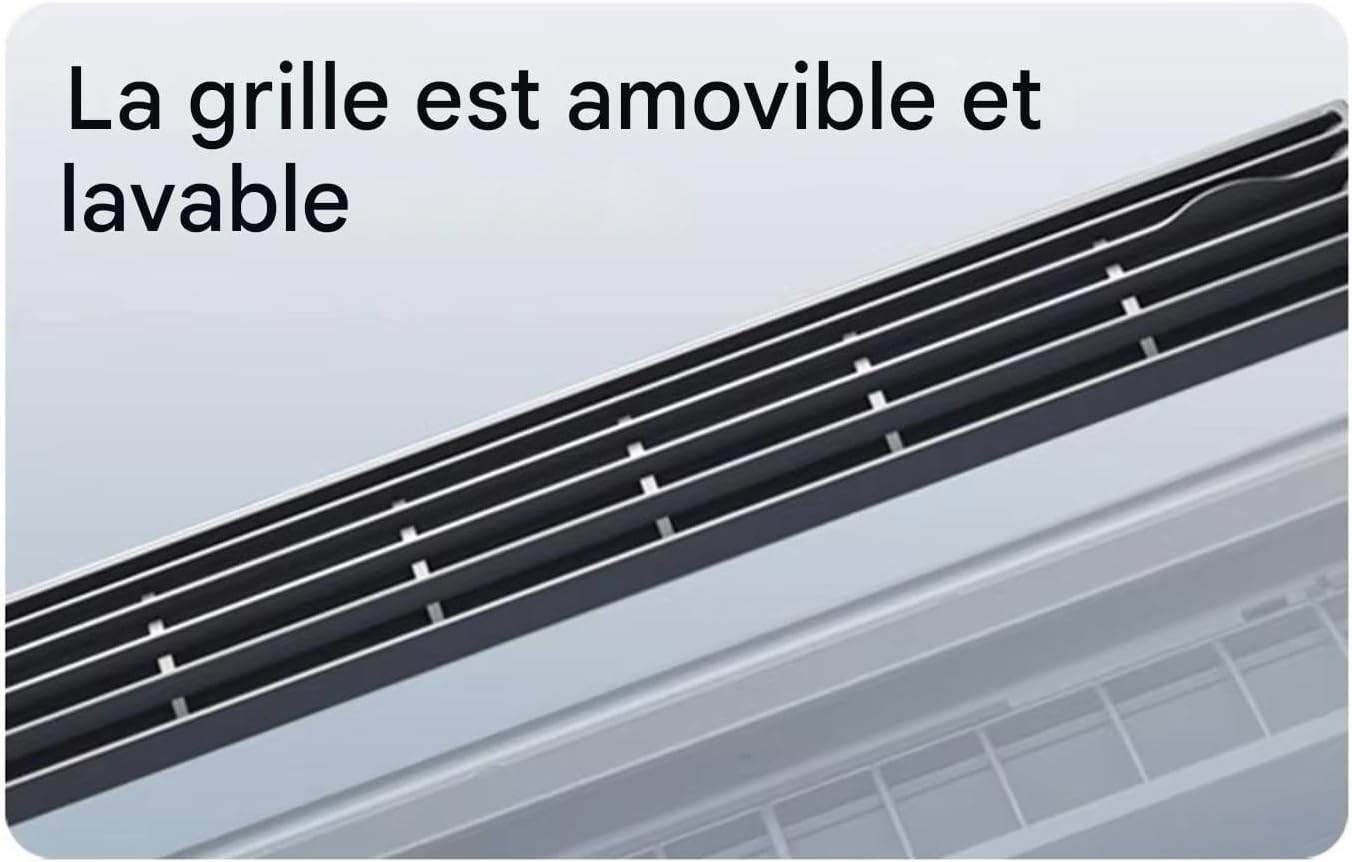  Ventilateur Avec Climatiseur,Ventilateur Rafraîchisseur D'Air - Appareil De Ventilation Avec Fonction Chargeur Sans Fil Pour Usage Intérieur Extérieur Maison Voyage