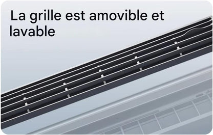  Ventilateur Avec Climatiseur,Ventilateur Rafraîchisseur D'Air - Appareil De Ventilation Avec Fonction Chargeur Sans Fil Pour Usage Intérieur Extérieur Maison Voyage