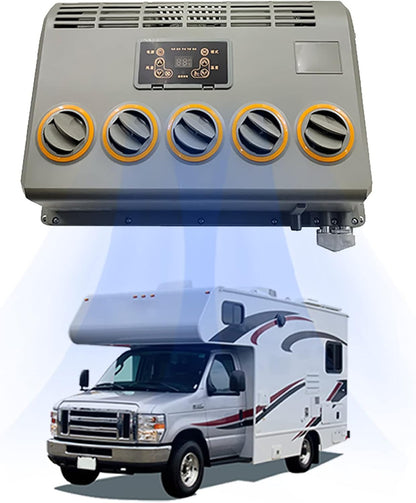  Climatiseur RV 24V Climatiseur Électrique Split Cool Pour Voiture Automobile Excavatrice Tracteur Remorque Camion Industriel Universel