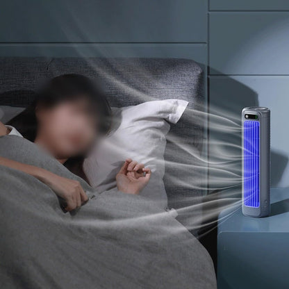  Climatiseur Mobile 2000 MAh Rechargeable Silencieux De Bureau Portable Ventilateur De Refroidissement Mural Mini Unité De Conditionnement A-ir Avec 3 Réglages De Vitesse Pour La Maison Et Le