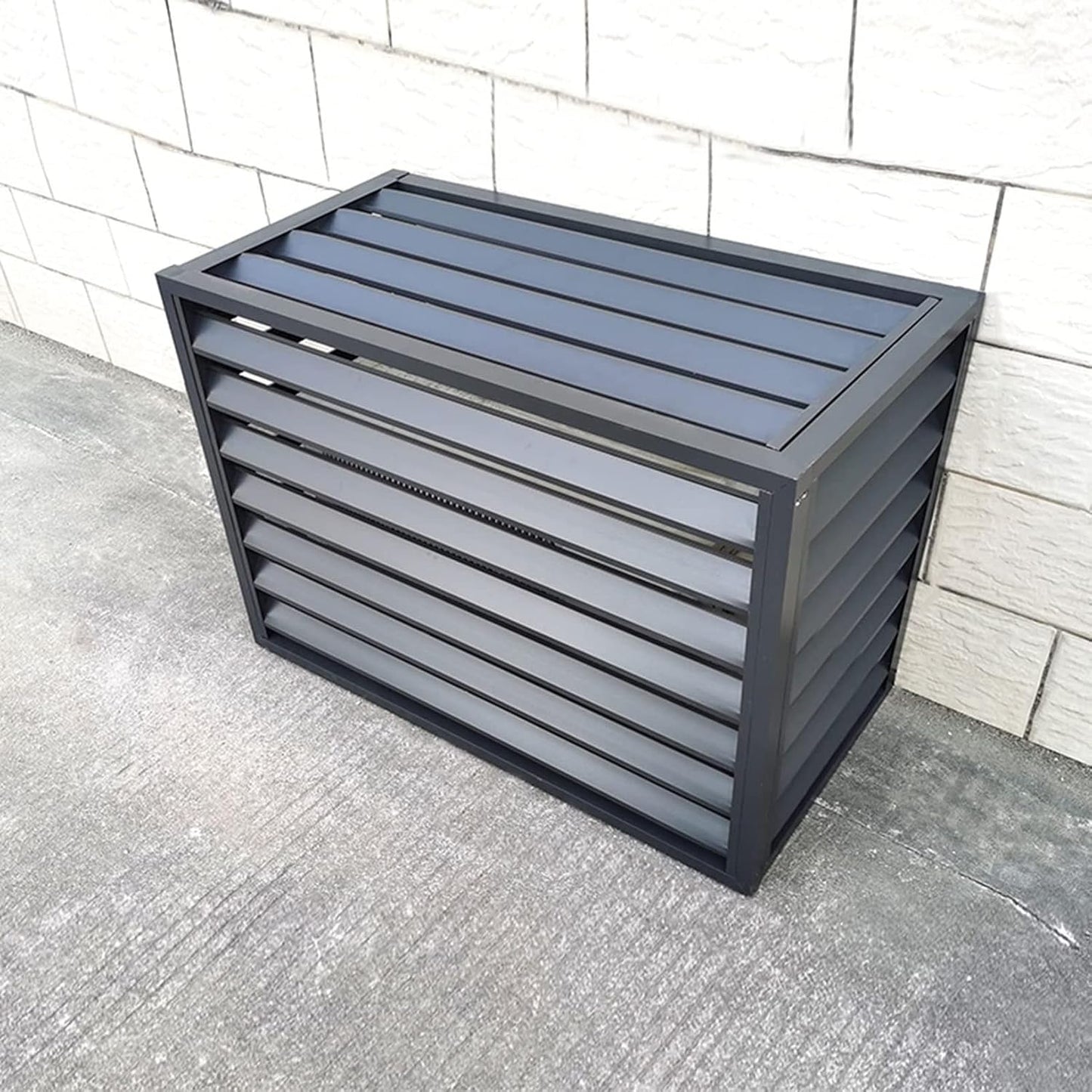 GENERIC Housse Pour Climatiseur Extérieur – Clôture D'intimité Et écran Décoratif Pour Climatiseurs Extérieurs – Protection élégante