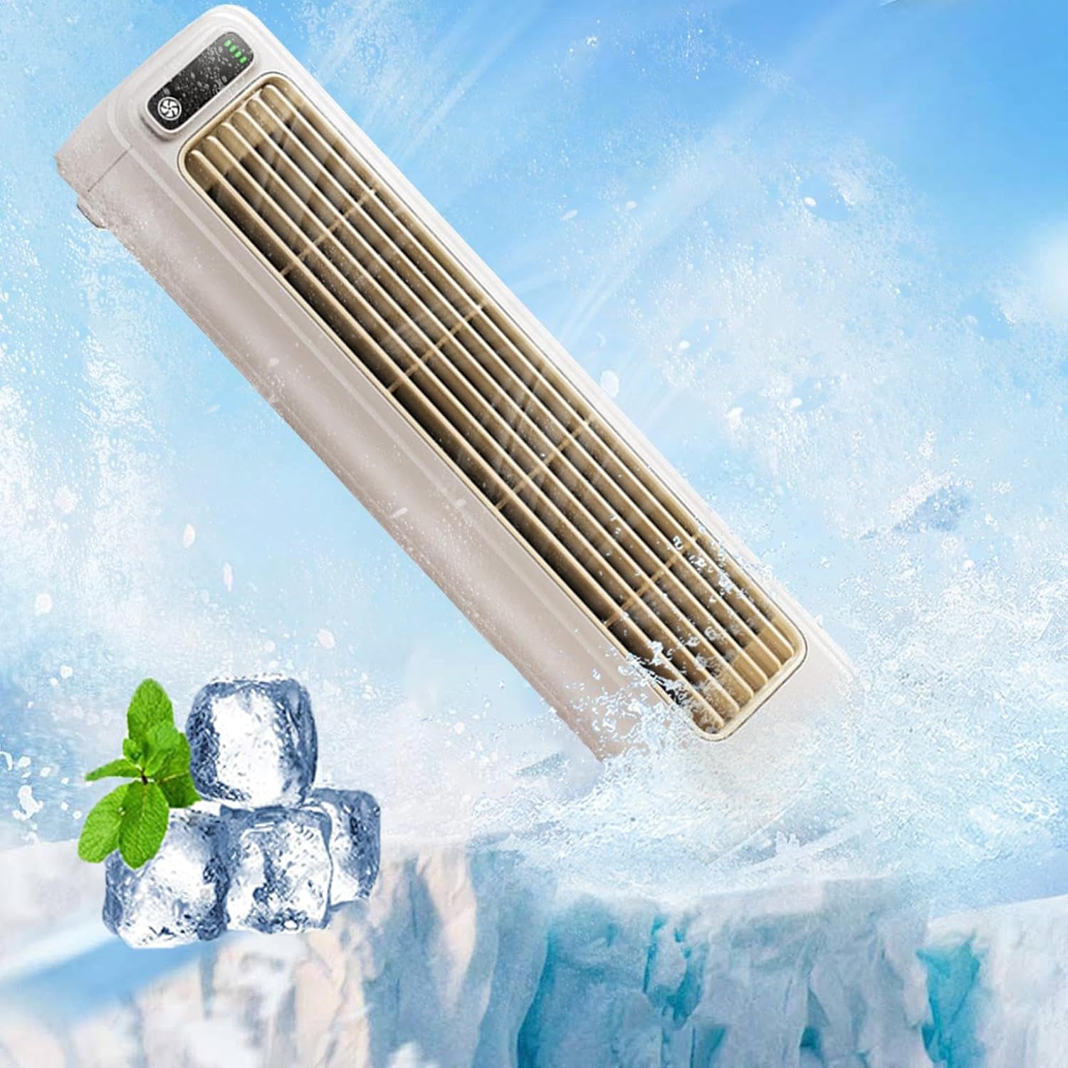  Sherum Climatiseur 3.0 - Serum Cooling Ace Portable Rechargeable [Classe énergétique A+] (Blanc)