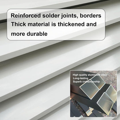 GENERIC Housse De Protection Pour Climatiseur Extérieur - Grille De Blindage AC - Pare-soleil Pour Unités Extérieures - Résistant Aux Intempéries - Convient Aux Unités De Climatisation Externes
