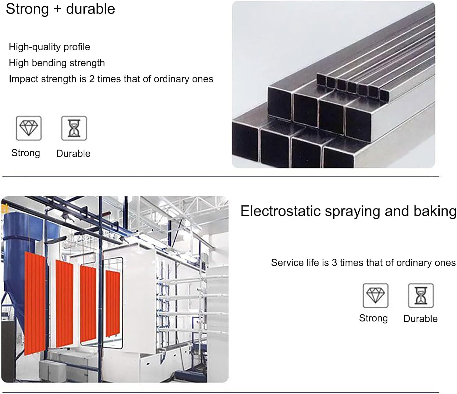 GENERIC Housse De Climatiseur D'extérieur De Qualité Supérieure – Protection De Pompe à Chaleur Avec Réduction Du Bruit En Aluminium Pour Une Utilisation En Intérieur/extérieur, Résistante Aux Intempéries Et