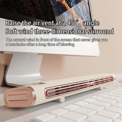  Ventilateur Climatiseur Pour Chambre | Mini Appareil USB Rechargeable Portable Sans Pale | Climatiseur De Bureau | Pour Bureau Maison Voiture Camping Intérieur Voyage Camping-Car Garage