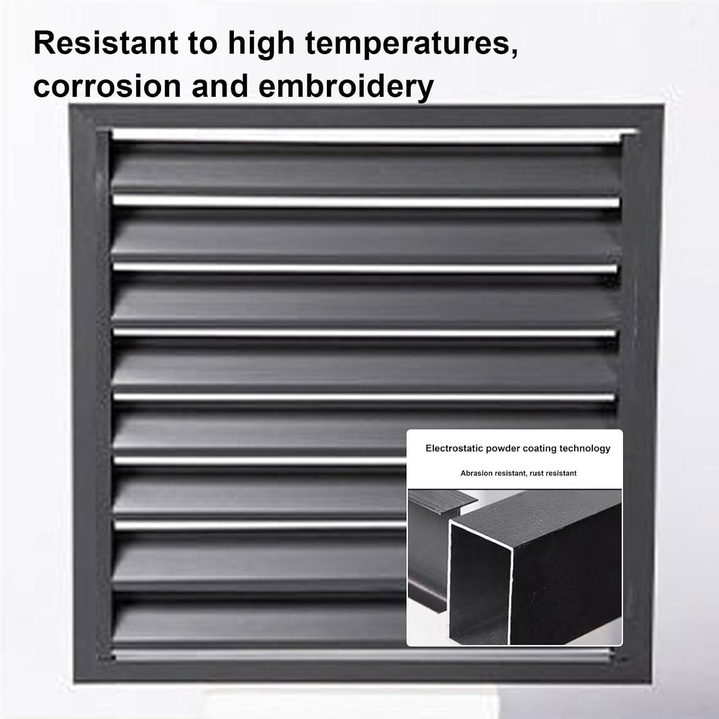 GENERIC Housse De Protection Pour Climatiseur Extérieur - Grille De Blindage AC - Pare-soleil Pour Unités Extérieures - Résistant Aux Intempéries - Convient Aux Unités De Climatisation Externes