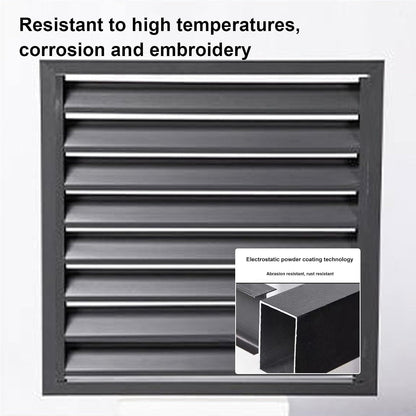 GENERIC Housse De Protection Pour Climatiseur Extérieur - Grille De Blindage AC - Pare-soleil Pour Unités Extérieures - Résistant Aux Intempéries - Convient Aux Unités De Climatisation Externes