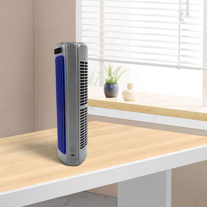  Ventilateur De Climatiseur Portable Avec Câble 3 Vitesses De Vent Pour La Maison, Le Bureau, La Chambre à Coucher (noir)