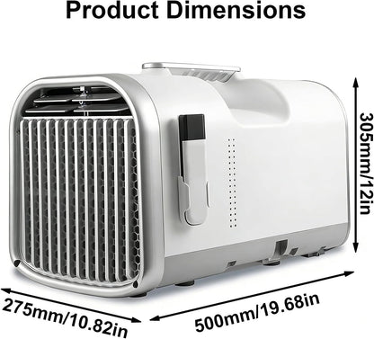 GENERIC Climatiseur Portable Avec Affichage Numérique, Aucune Installation Nécessaire Pour Le Camping Et L'utilisation En Extérieur