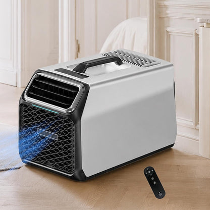  220v Climatiseur Portable 5000 BTU Pour Cabine De Camion Grey-220V | Solution Compacte Pour Cabine De Camion, Van, Tente Ou Petit Bureau Quand Une Clim Fixe N’est Pas Possible.