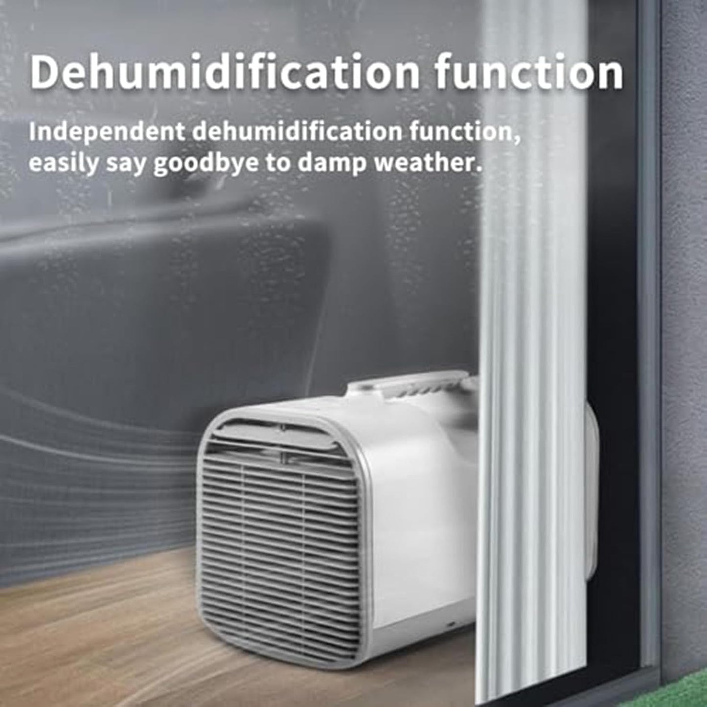 SenhE Climatiseur Sans Unité Extérieure, Technologie De Refroidissement Par Compresseur, 4080Btu 220V 8-13 M² Pour Espaces Intérieurs, Extérieurs Et Véhicules