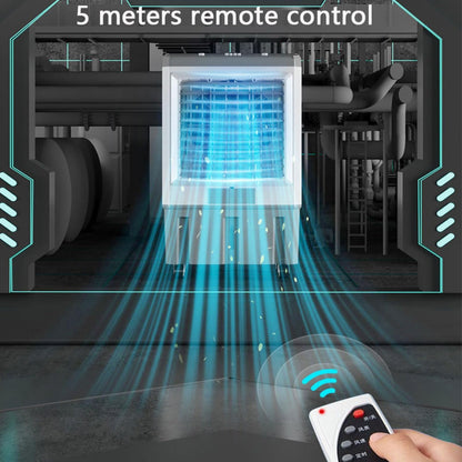 GENERIC Climatiseur Portable 3 En 1 Avec Oscillation à 120°, Minuterie 12 H Pour Arrêt Automatique Intelligent, Grand Réservoir D'eau, Unité De Refroidissement Sans Tuyau, Unité De Climatisation Pou